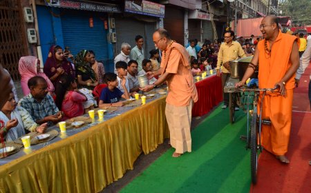 भोले के भंडारे में उमड़ा श्रद्धालुओं का सैलाब 