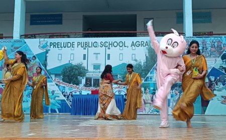 प्रिल्यूड में हुआ गुरु नानक देव जयंती एवं बाल दिवस समारोह