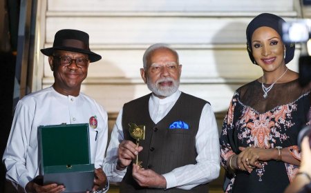 पीएम मोदी को नाइजीरिया का सर्वोच्च अवार्ड