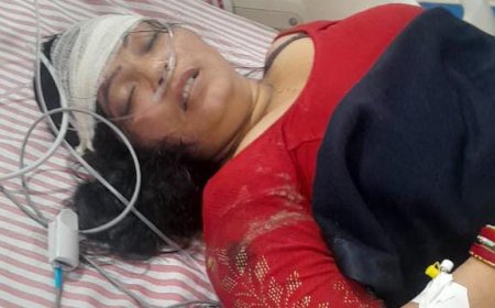 टक्कर मारकर बाइक गिराई, चेन लूटकर फरार हुए बदमाश