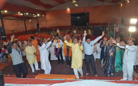 श्रीकृष्ण लीला में गूंजे गायक मोहन शर्मा के स्वर 