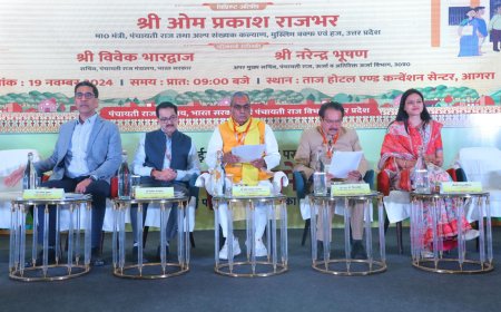 विकसित भारत में पंचायतों की भूमिका पर आगरा में मंथन शुरू 