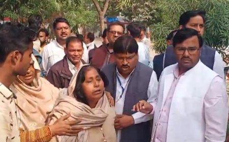 करहल में वोटिंग के बीच दलित युवती की हत्या, सपा समर्थक पर आरोप