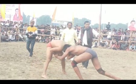 बटेश्वर के दंगल में आखिरी कुश्ती दिल्ली के नासिर ने जीती, लोक मेले का समापन