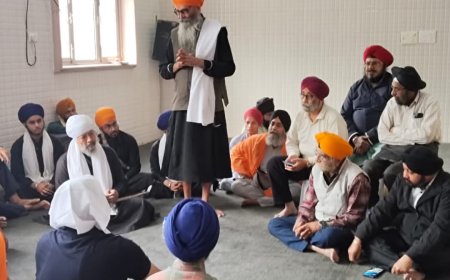 सिख समाज का नगर कीर्तन पांच जनवरी को, रंजीत अखाड़े के गतके के जौहर दिखेंगे 