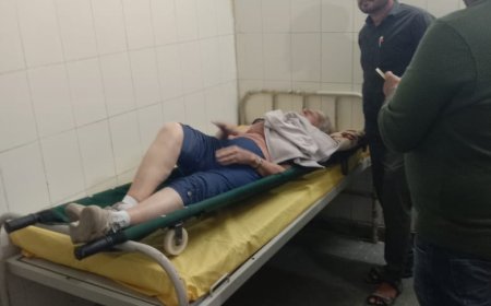 फ्रांस की बुजुर्ग महिला पर्यटक मरियम पैलेस की सीढ़ी चढ़ते समय गिरी, चुटैल