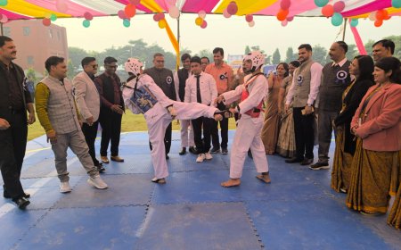 नप्सा की ताईक्वांडो चैंपियनशिप में होली पब्लिक और शिवालिक का दबदबा रहा