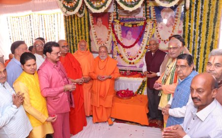 राष्ट्र और समाजसेवा के लिए समर्पित रहे गीतानंद महाराज का भावपूर्ण स्मरण 