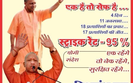 मुंबई में एक बार फिर लगे सीएम योगी के पोस्टर