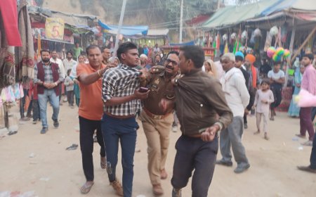 बाह सर्किल में संघर्ष की कई घटनाएं, 13 घायल, किशोर को चपेट मारने वाले ट्रक में तोड़फोड़, ड्राइवर की धुनाई