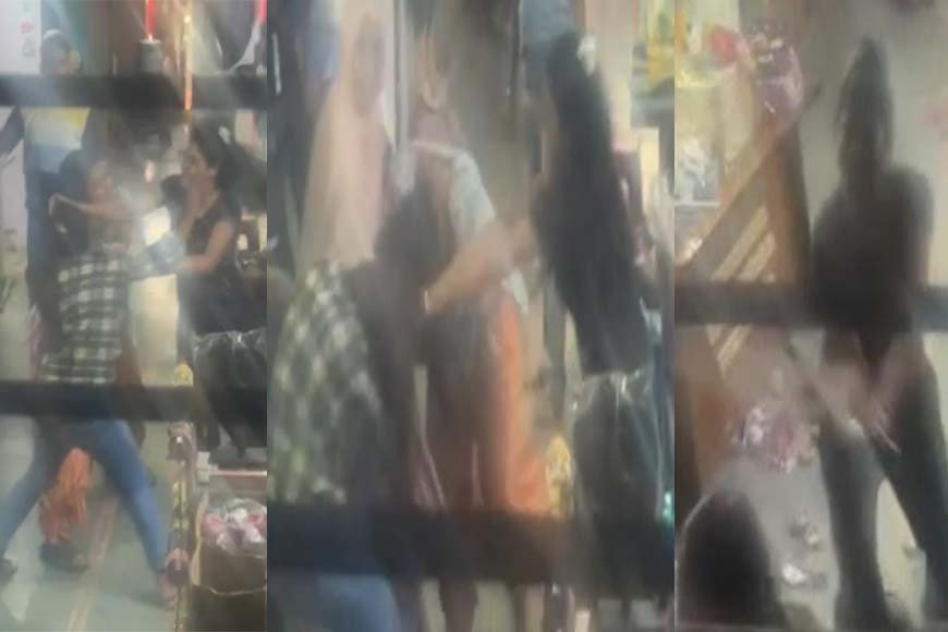 हाथों में लाठी—ट्यूबलाइट लिए दो लड़कियां, बहस, धमकी और सीधा थप्पड़, ये वीडियो सोशल मीडिया पर सनसनी है
