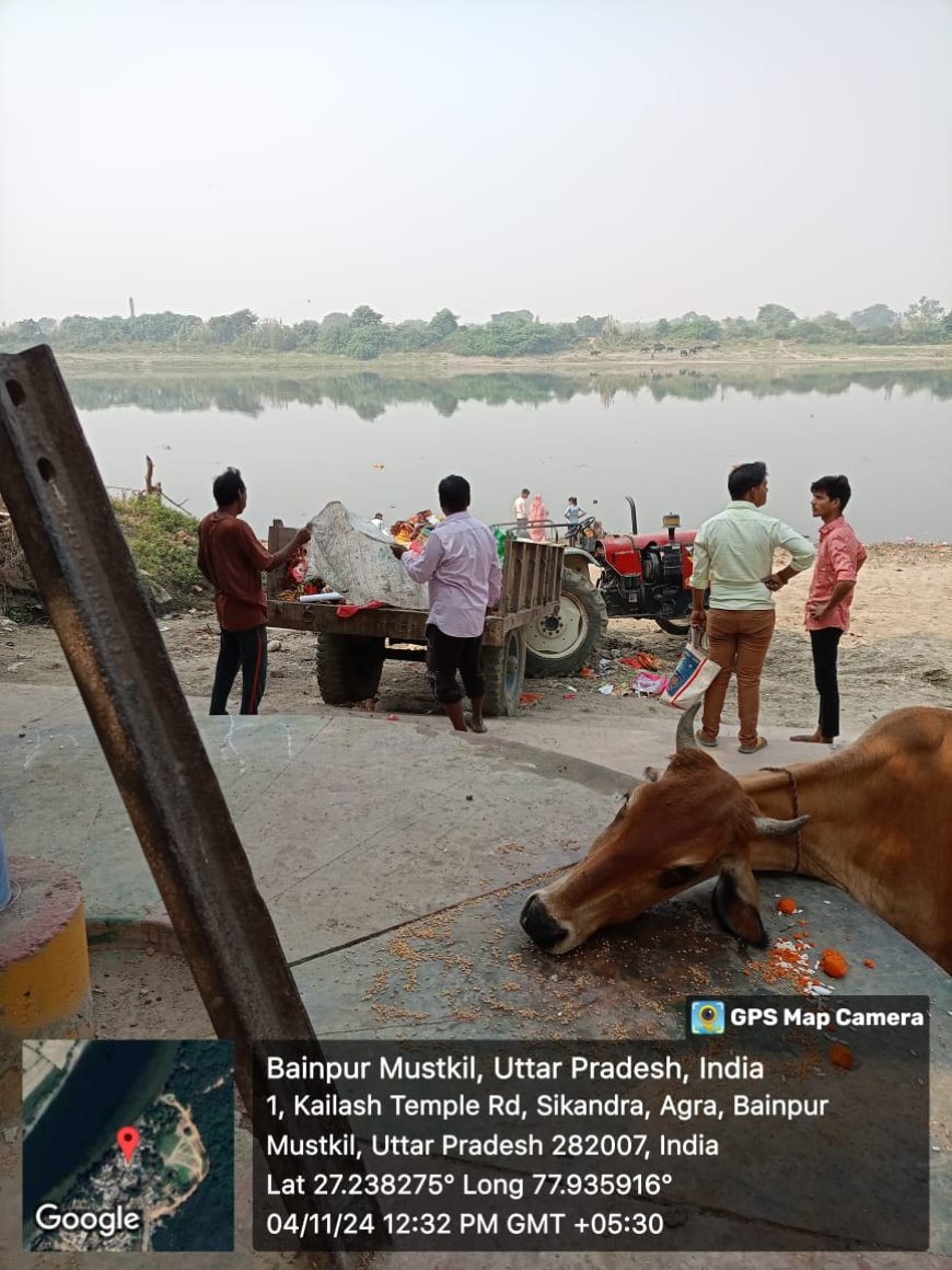 छठ पर्व के लिए चमका दिए यमुना के घाट, नगर निगम की तैयारियां शुरू