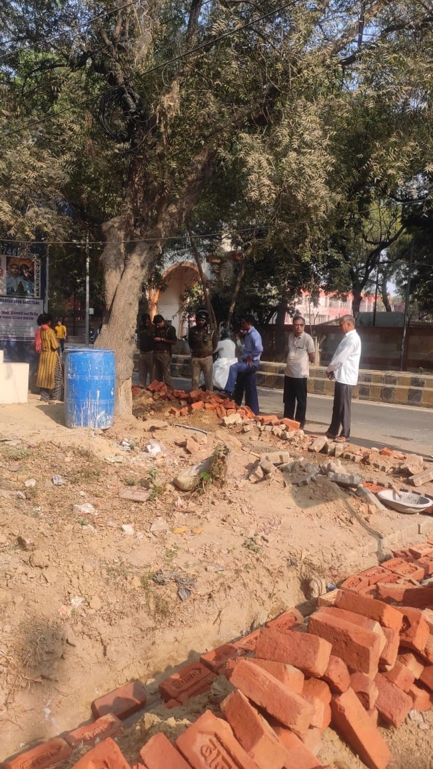 दिन के उजाले में केंद्रीय हिंदी संस्थान की जमीन कब्जाने की कोशिश