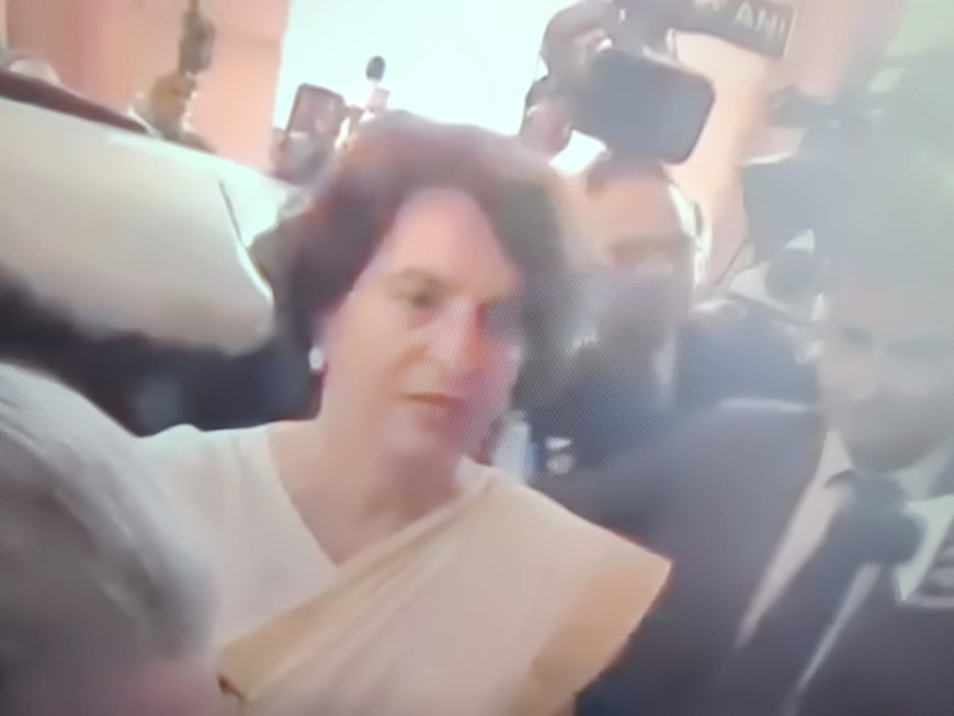 प्रियंका की शपथ से पहले बजे ढोल नगाड़े, संसदीय पारी की शुरुआत