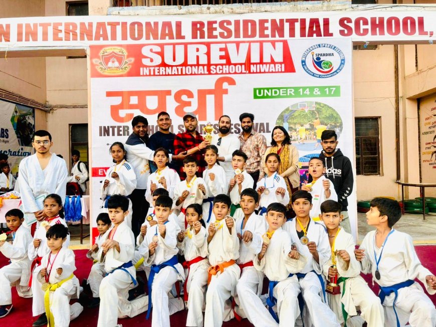    बाह के कराटे खिलाड़ियों ने मोदीनगर में जीते गोल्ड और सिल्वर मेडल