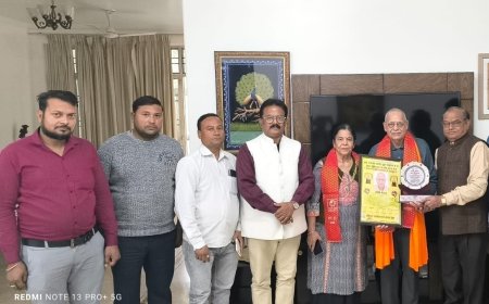 लीडर्स आगरा ने केशो मेहरा को दिया तपन शिखर सम्मान