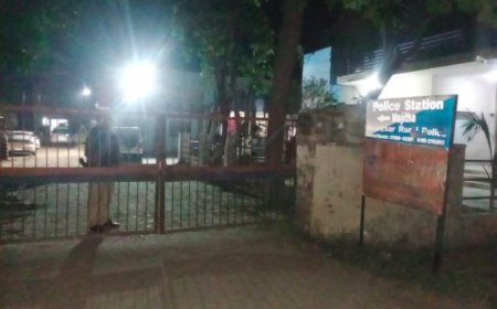 अमृतसर जिले में थाने के अंदर धमाका, दो पुलिसकर्मी जख्मी, दिन में बादल पर गोली चली थी