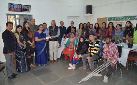 लॉयंस प्रयास ने दी डेढ़ सौ दिव्यांगों को खुशी, कृत्रिम अंग लगवाए, कैलिपर्स बांटे