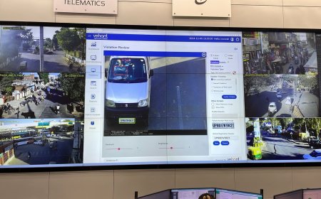 आगरा में अब एआई बेस्ड 110 कैमरों से नहीं बच पाएंगे सीट बेल्ट न लगाने वाले