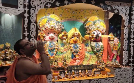 ओढ़न भेष में श्रीहरि के दर्शन कर भाव विभोर हुए श्रद्धालु