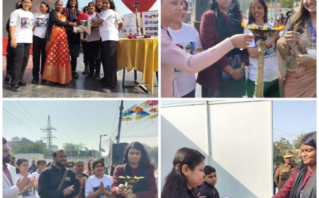 सेल्फी पॊइंट पर शिरोज फेयर शुरू, एडीए वीसी ने कहा- एसिट अटैक सरवाइवर्स से सीखें