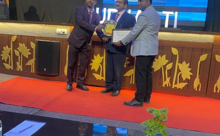 लवकुश मिश्रा को प्रोफेसर ऑफ़ द ईयर 2024 सम्मान