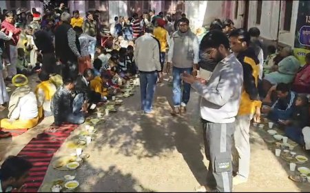 संत-साध्वी सेवा संग पंचदशम छप्पन भोग उत्सव का समापन