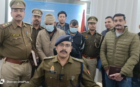 व्यापारी को धमकाकर रंगदारी मांगने वाले चचेरे भाई निकले, दोनों गिरफ्तार   