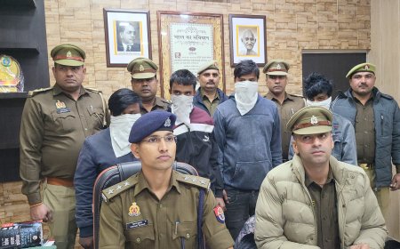 ऐसा गैंग जो चोरी में हाईटेक तरीके अपनाता था, पकड़ा गया   