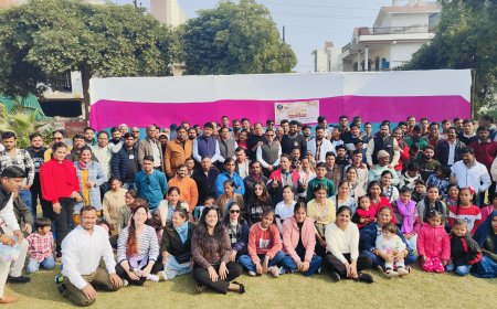 आगरा डेफ एनेबल सोसाइटी ने की क्रिसमस और नववर्ष पार्टी   