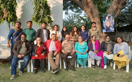 एमिरल्ड रेजिडेंसी के सीनियर सिटिजन्स ने खूब की मस्ती   