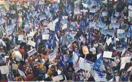 बसपा ने दिखाई ताकत, कलक्ट्रेट पर जंगी प्रदर्शन   