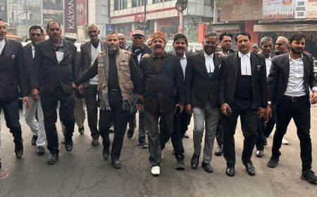 हाईकोर्ट बेंच के लिए दीवानी में प्रभात फेरी, दौड़े भी अधिवक्ता   