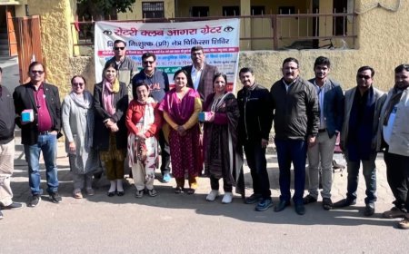 रोटरी क्लब आगरा ग्रेटर ने कराए मोतियाबिंद के 51 ऒपरेशन   