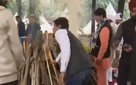 पंचतत्व में विलीन हो गए पूर्व पीएम मनमोहन सिंह