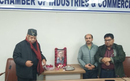 नेशनल चैम्बर ने टीआर सिंह की सेवाओं को याद कर दी श्रद्धांजलि   