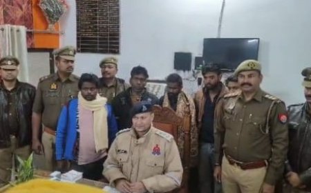 अंतर्राज्यीय गैंग के बाकी पांच बदमाश भी पुलिस ने पकड़े, चोरी का माल भी बरामद