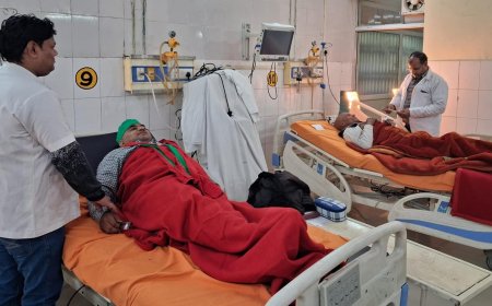 दो किसान नेताओं की हालत बिगड़ी, अस्पताल में भर्ती