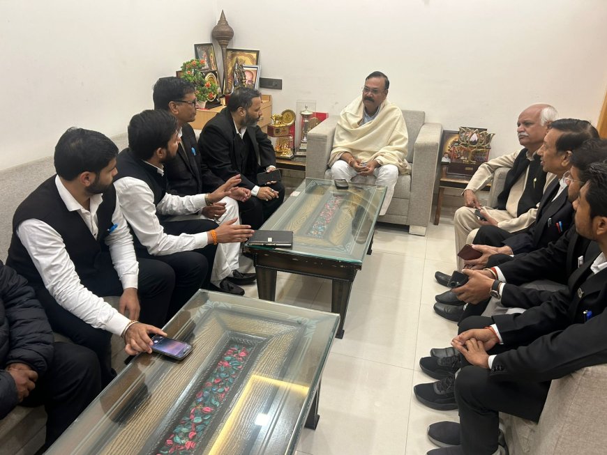 सांसद चाहर बोले- हाईकोर्ट बेंच के लिए संसद में आवाज उठाउंगा, वेस्ट यूपी के सांसदों को  एकजुट भी करूंगा   