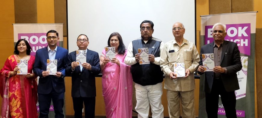 51 सिंधी रेसिपी मेड ईजी, सरोज बसंतानी की पुस्तक का विमोचन