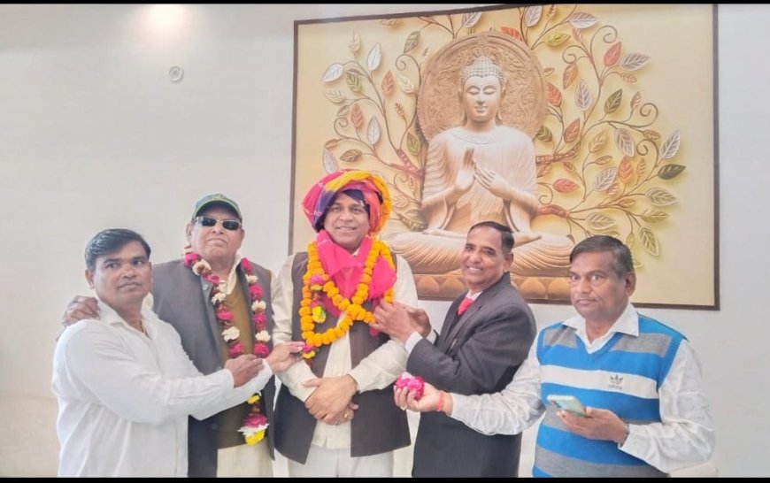 भारतीय जाटव समाज ने की संगठन विस्तार पर चर्चा, चंद्रभान राजस्थान के अध्यक्ष