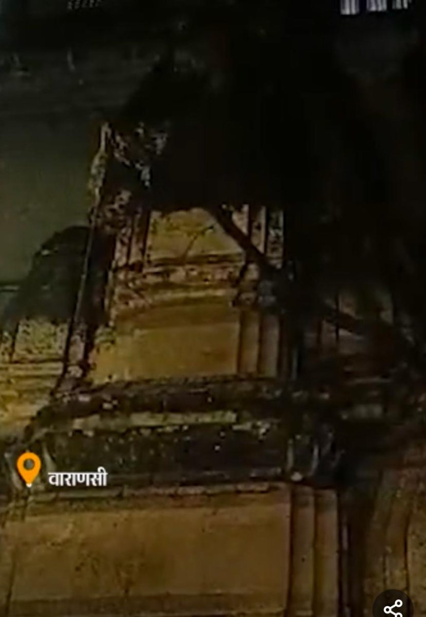 वाराणसी के मुस्लिम बहुल मदनपुरा में मिला एक बंद मंदिर