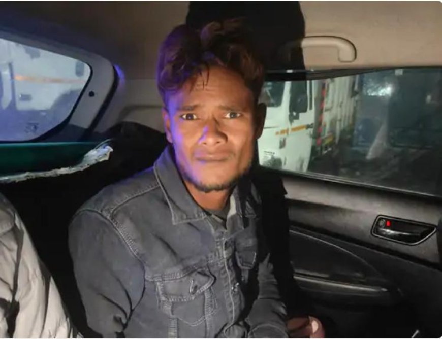 मोबाइल लूटकर भागते लुटेरे की जमकर धुनाई, पुलिस को किया सुपुर्द 