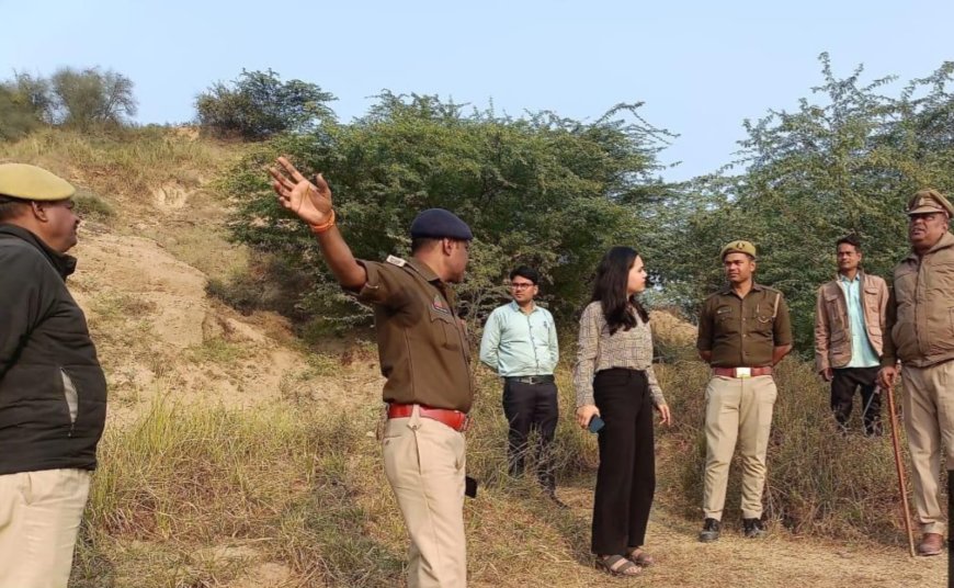 डीएफओ ने चंबल का निरीक्षण कर जलीय जीवों की स्थिति देखी