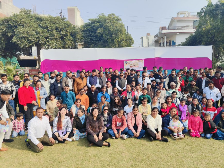 आगरा डेफ एनेबल सोसाइटी ने की क्रिसमस और नववर्ष पार्टी   