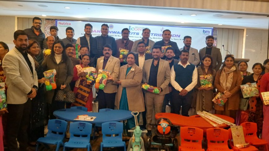 लॉयंस आइकॉन का शिक्षा के साथ पौष्टिक आहार पर फोकस