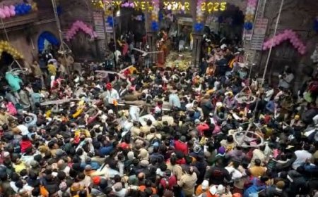 मथुरा, वृंदावन और आगरा के मंदिरों में उमड़ा आस्था का सैलाब