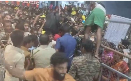 तिरुपति में भगदड़, छह श्रद्धालुओं की मौत