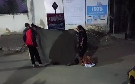 पिढौरा की महिला पुलिस ने थाने के पास कराया गर्भवती का प्रसव   