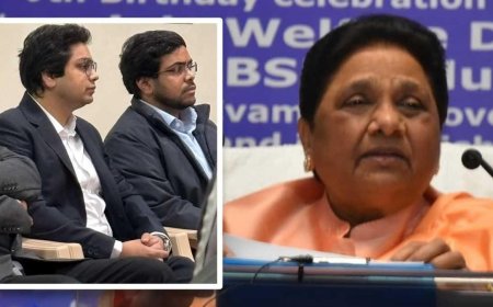 अपने बर्थडे पर मायावती दूसरे भतीजे को भी सामने लाईं